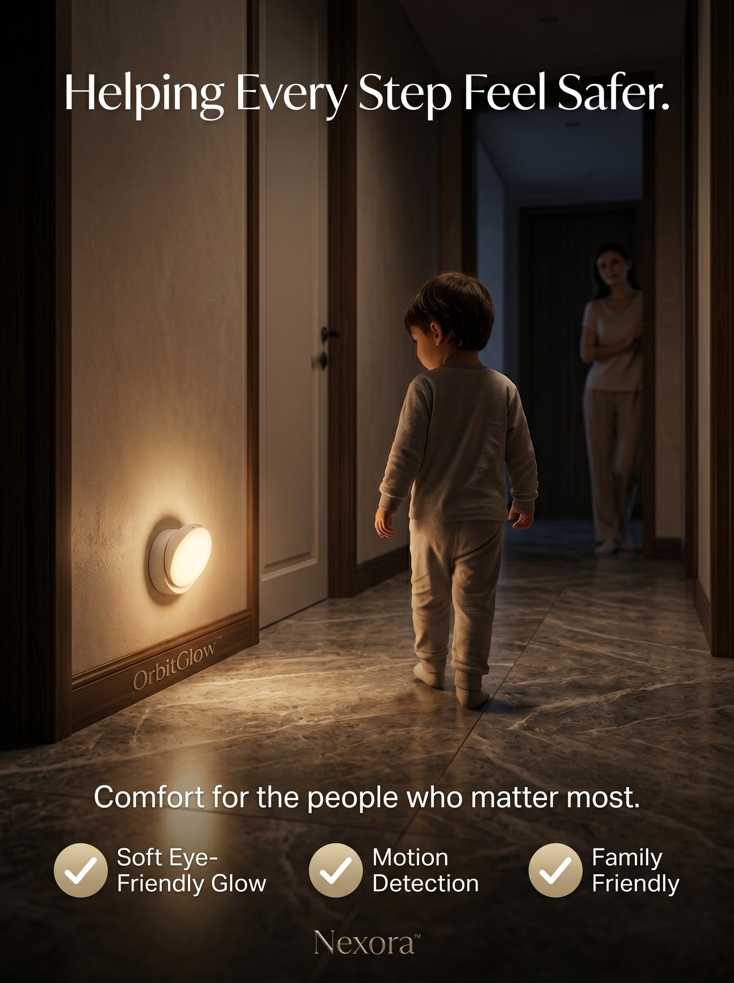 OrbitGlow Motion Light