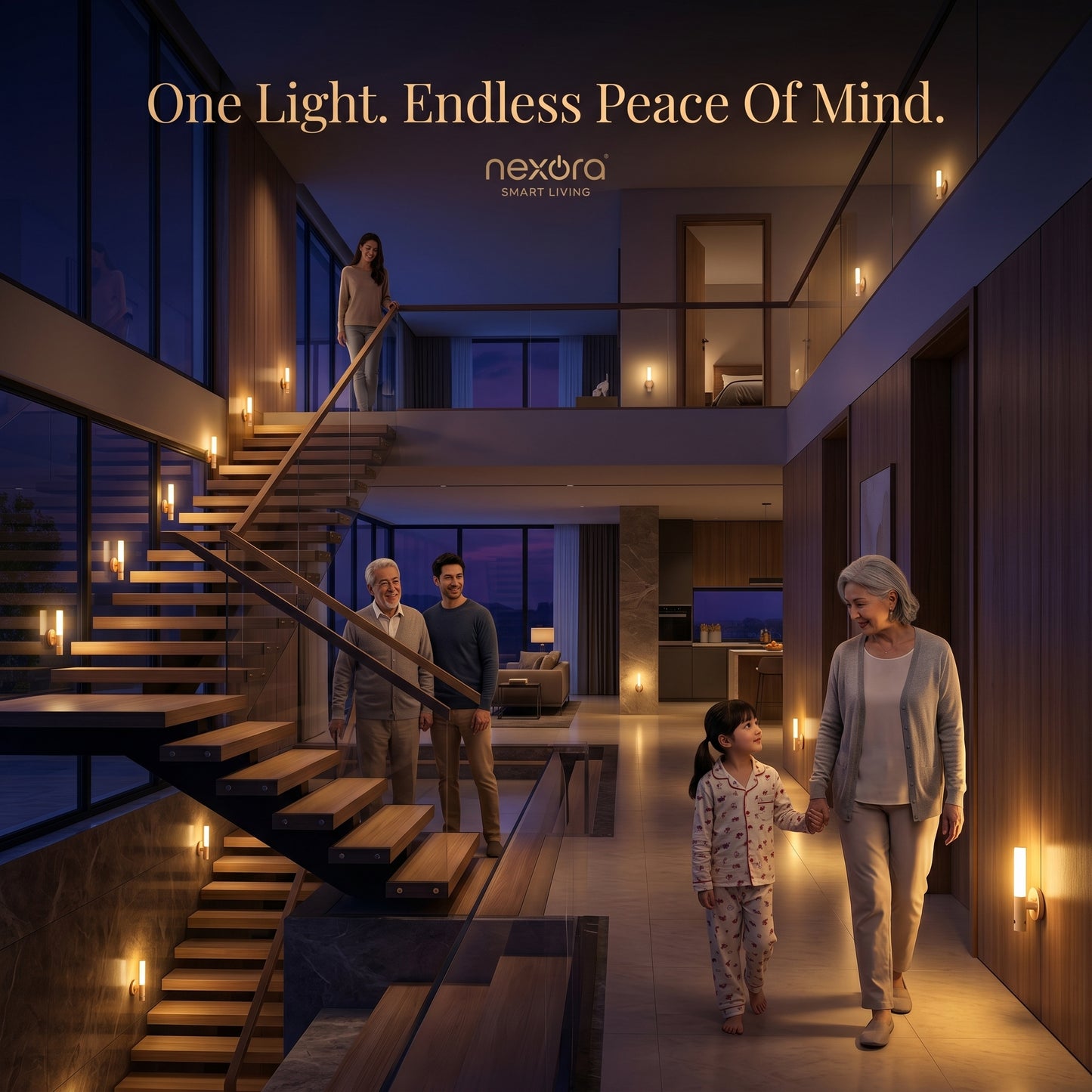 GlowGuard Motion Light