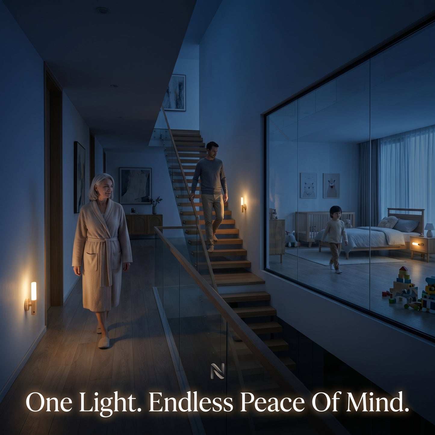 GlowGuard Motion Light