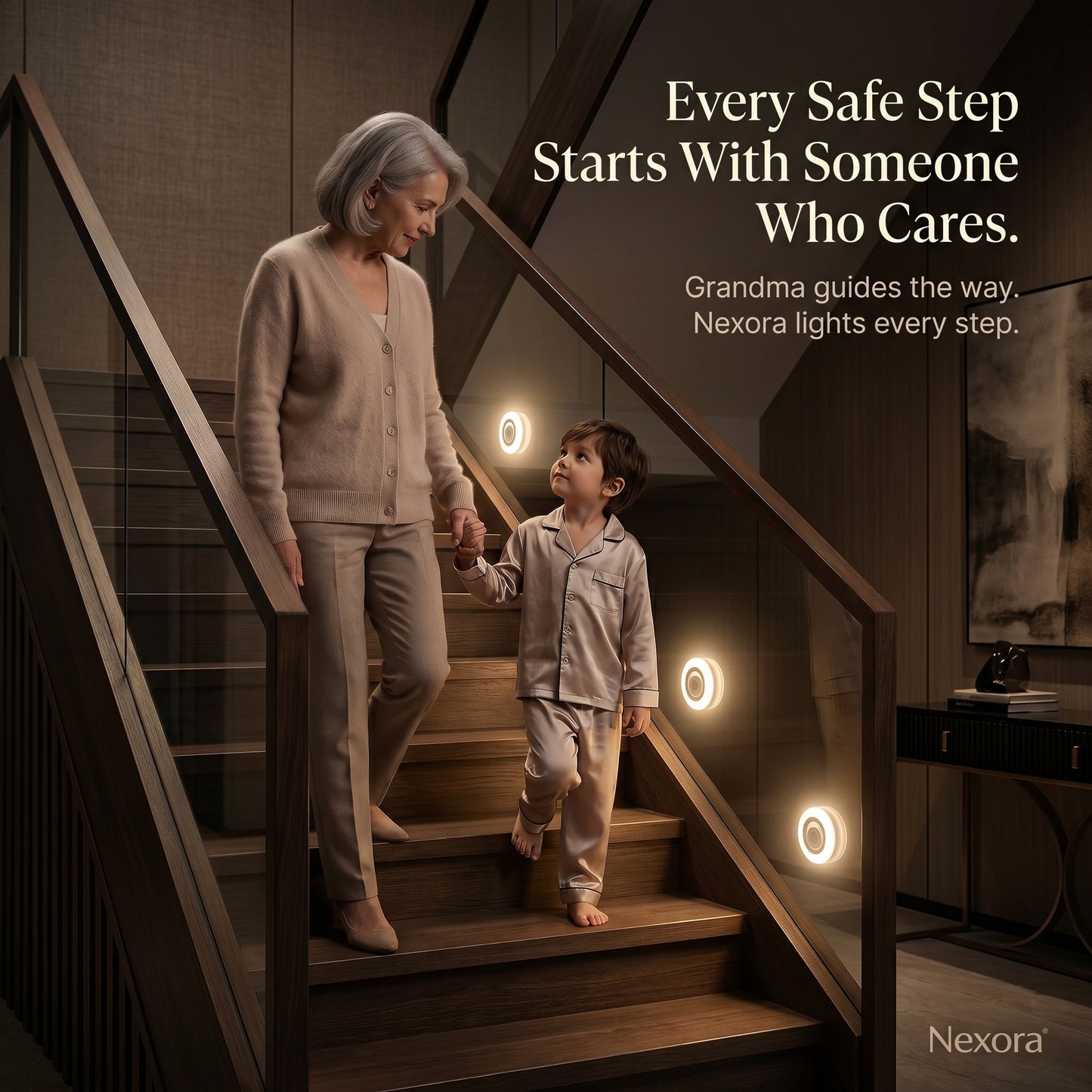 HaloGlow Motion Sensor Light