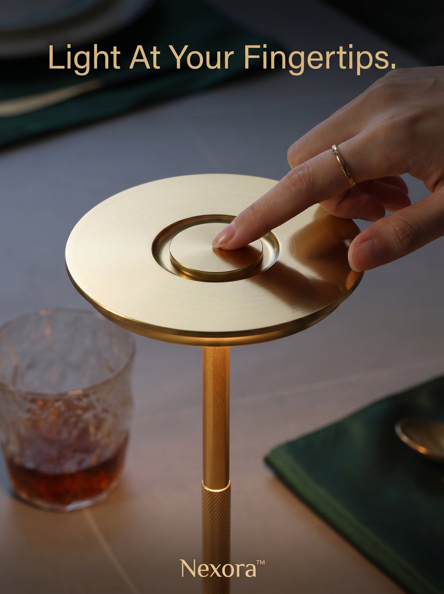 AuraBeam Touch Table Lamp