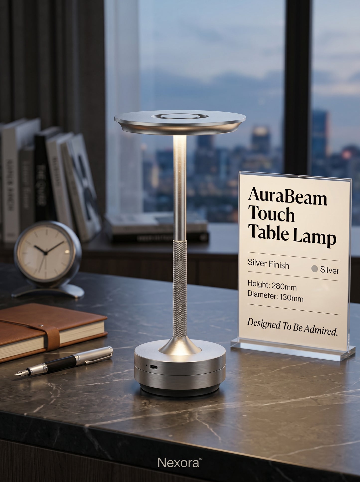 AuraBeam Touch Table Lamp