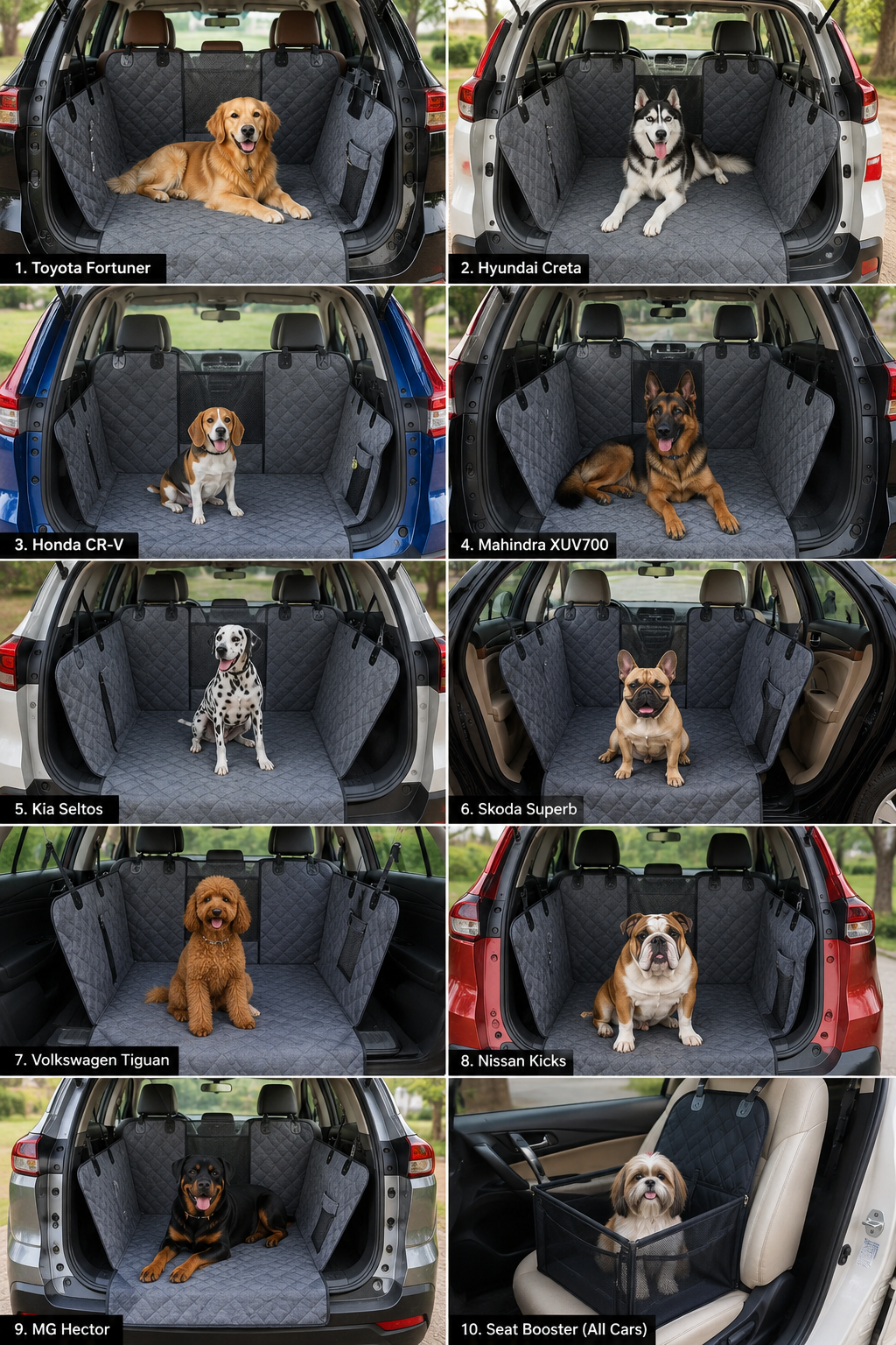 Waterproof Pet Car Seat Protector