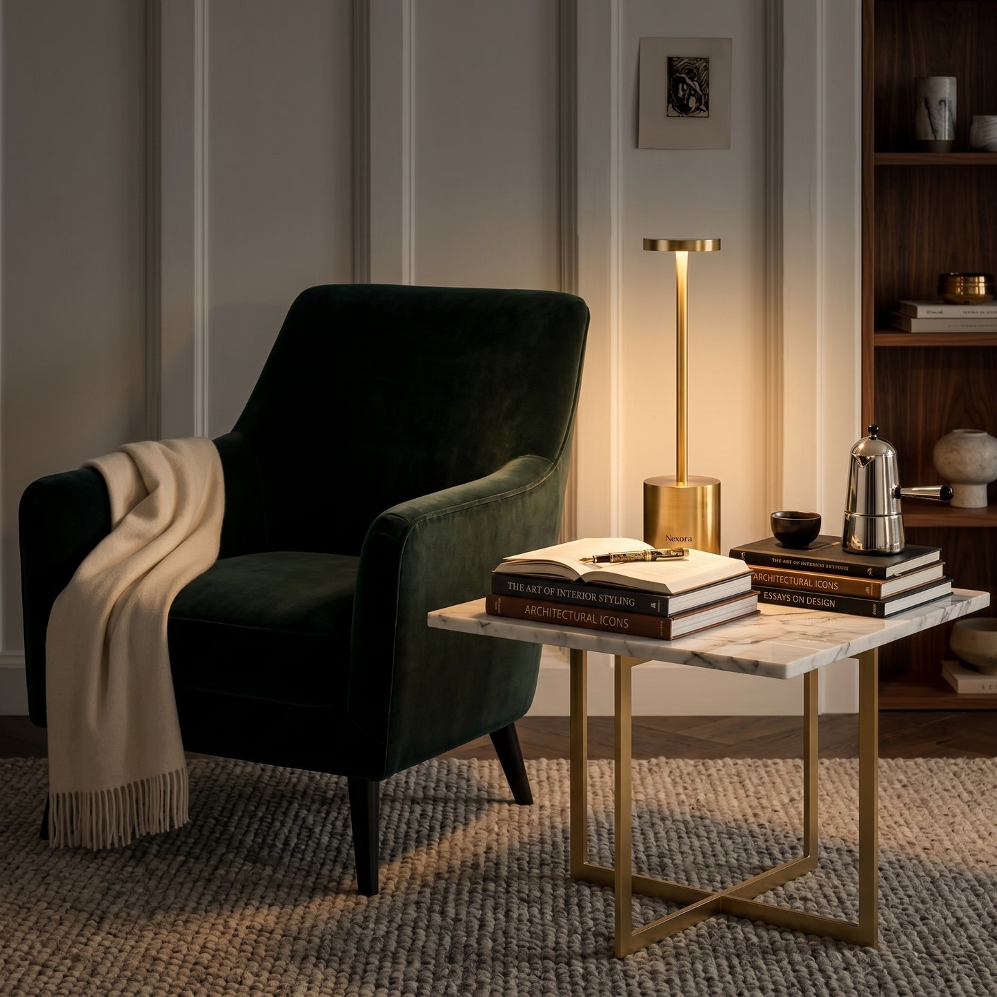 AuraGlow Touch Table Lamp
