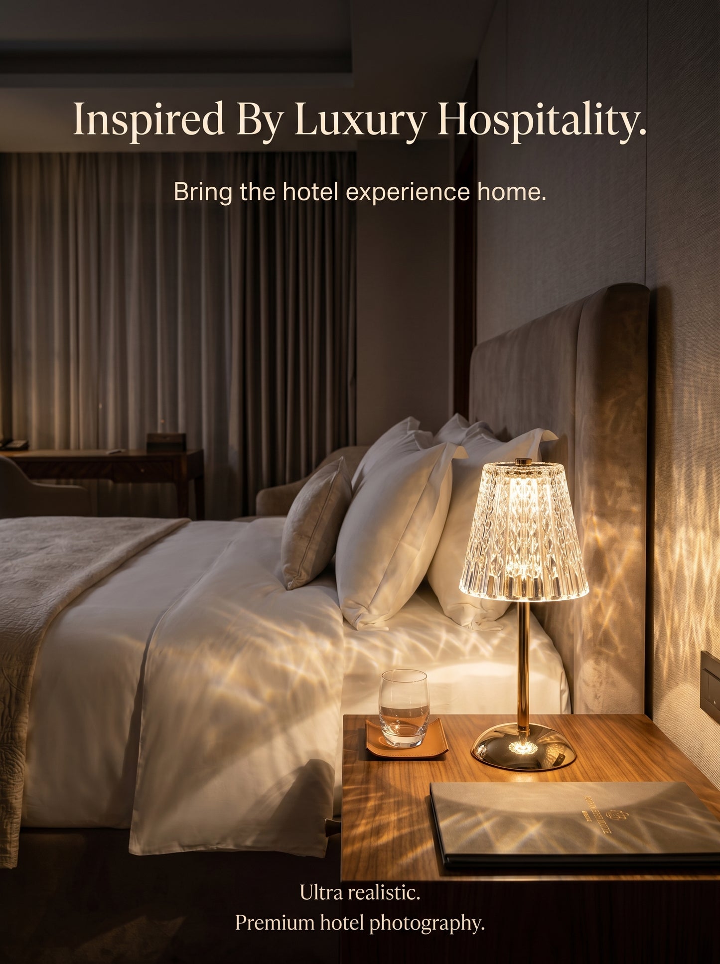 DiamondGlow Touch Lamp