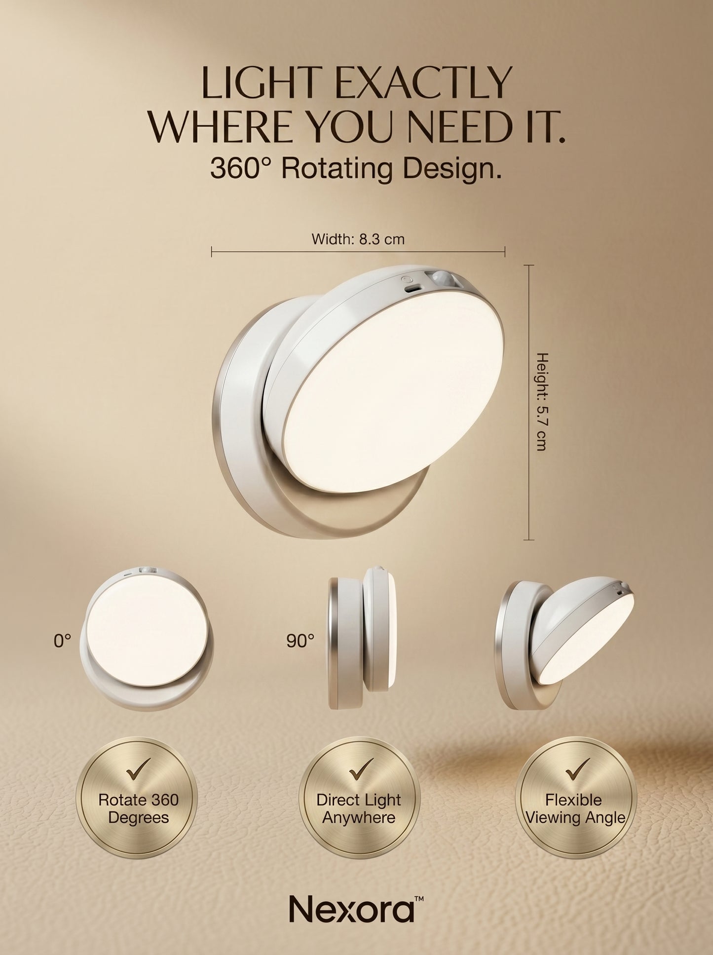OrbitGlow Motion Light