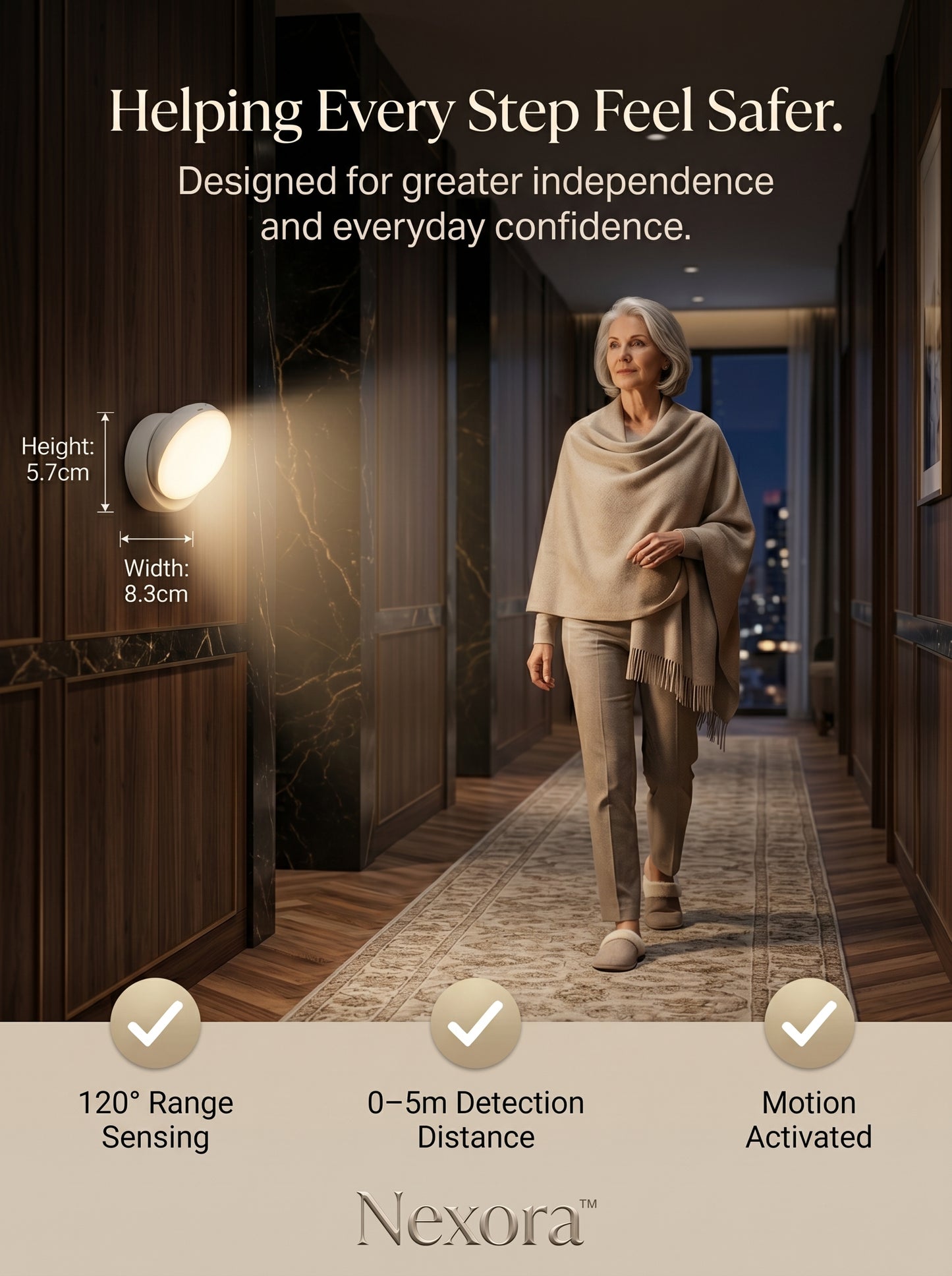 OrbitGlow Motion Light