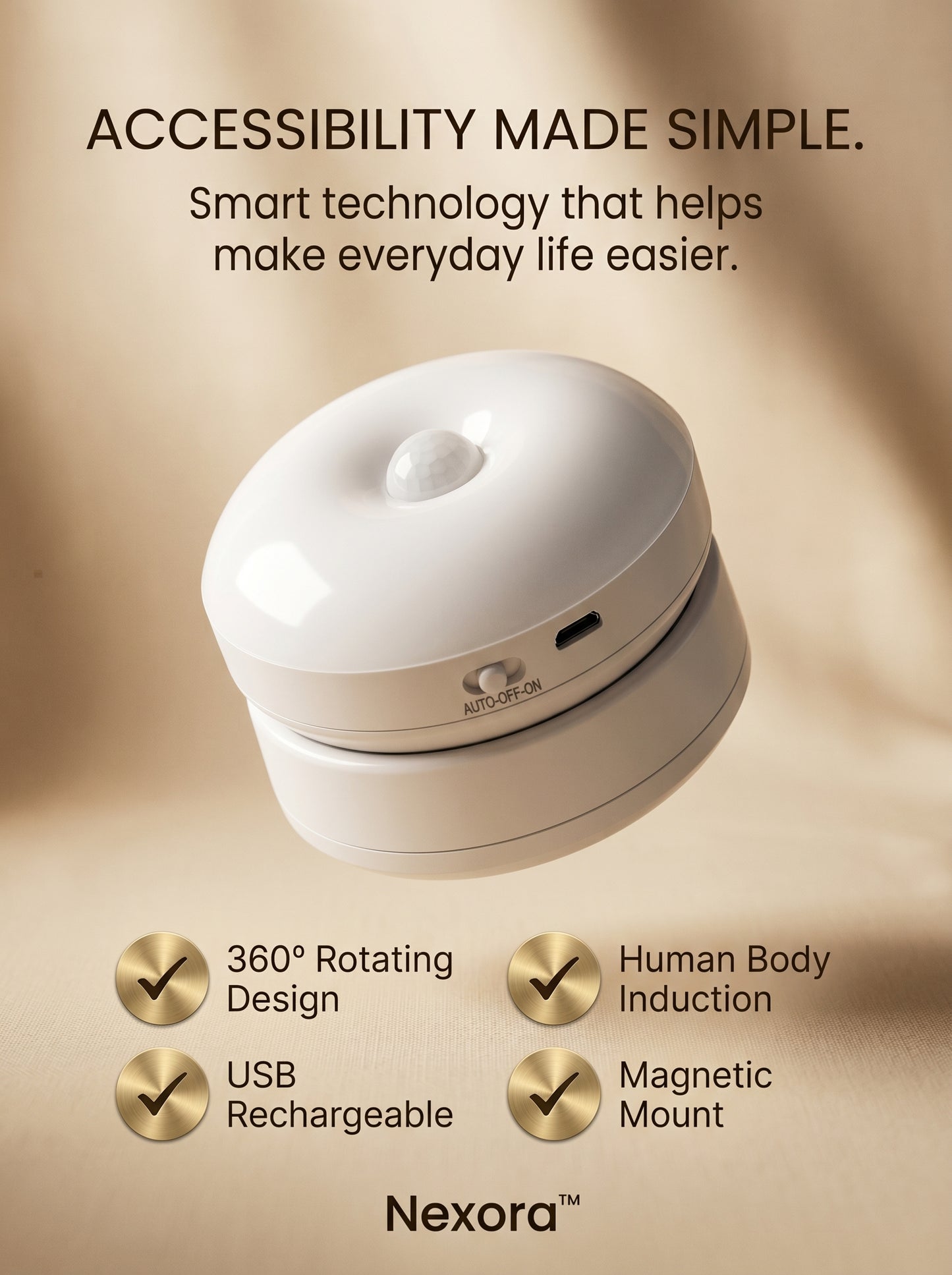 OrbitGlow Motion Light