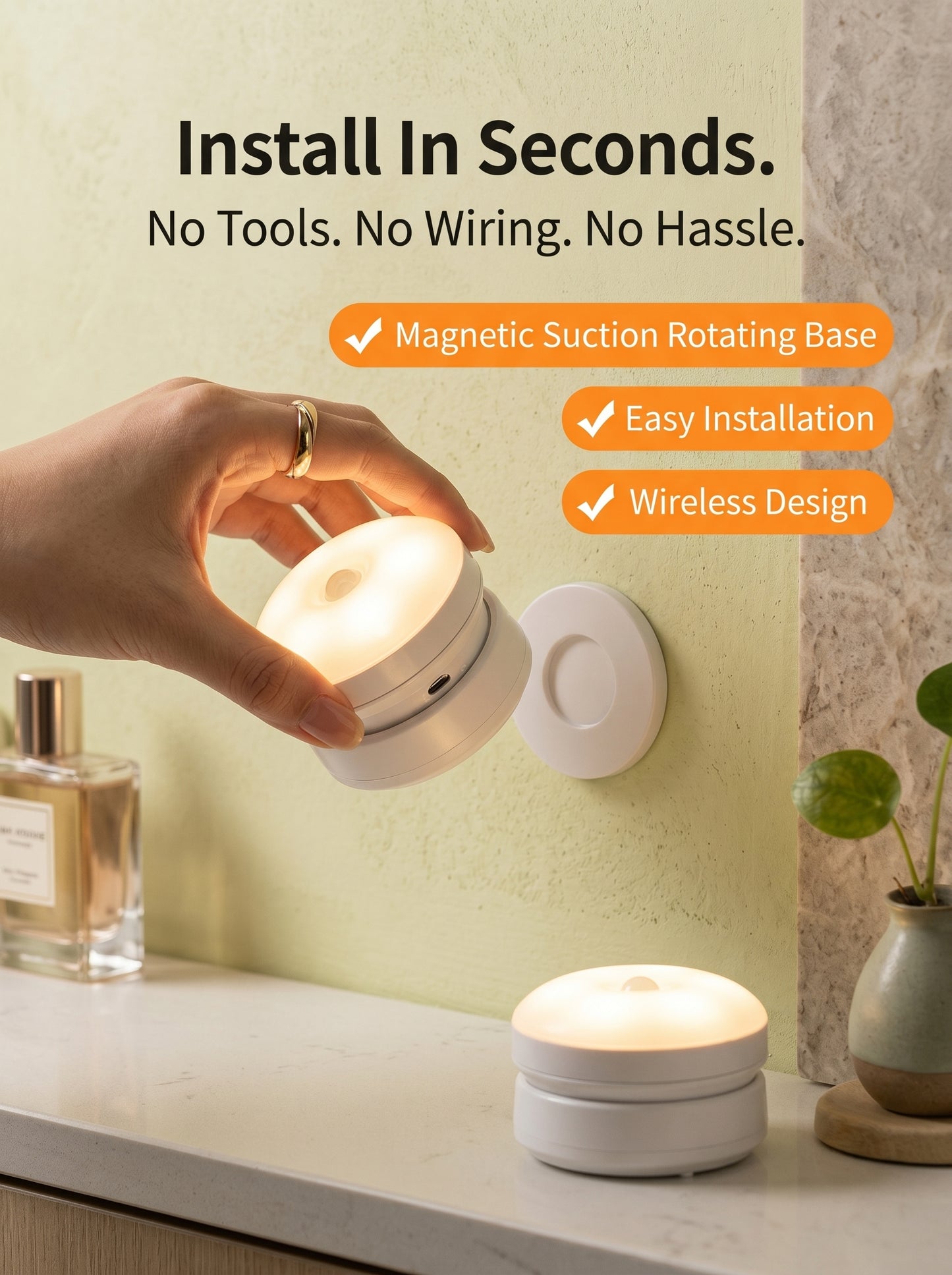 OrbitGlow Motion Light