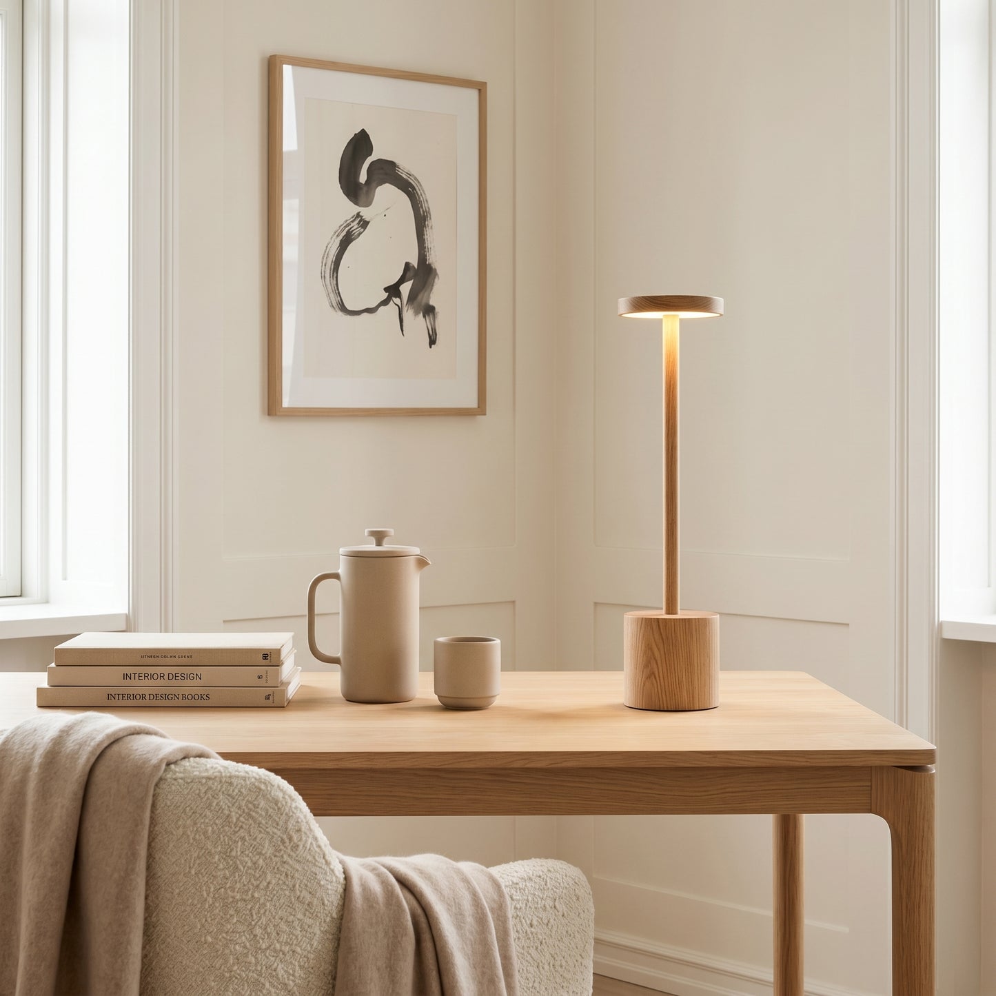 AuraGlow Touch Table Lamp