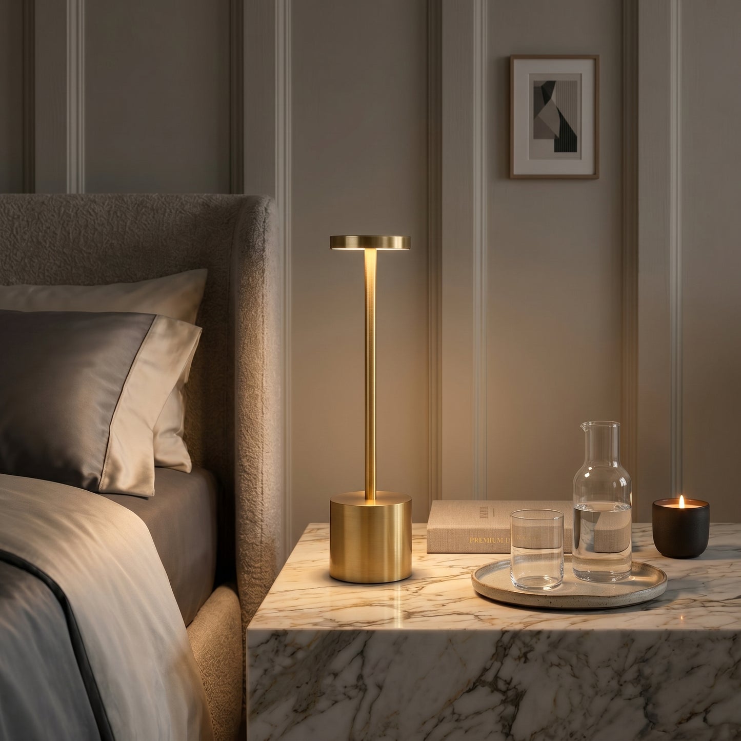 AuraGlow Touch Table Lamp