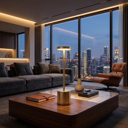 AuraGlow Touch Table Lamp